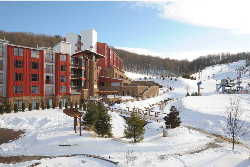 Bear Creek Mountain Resort Exterior Winter 03 Discover Lehigh Valley