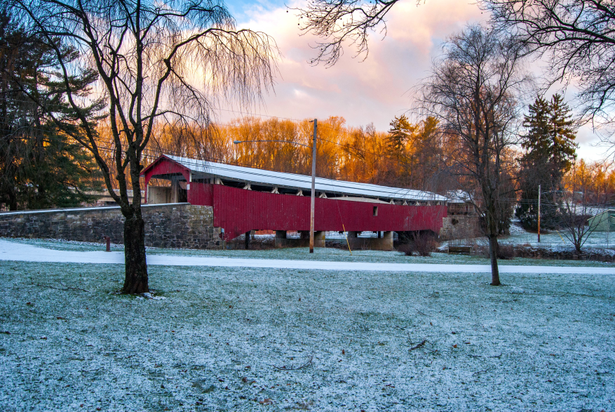 Bogert's Bridge Winter 07 _ Discover Lehigh Valley