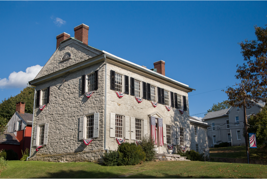 1768 home of George Taylor, one of the 56 signers of the Declaration of Independence