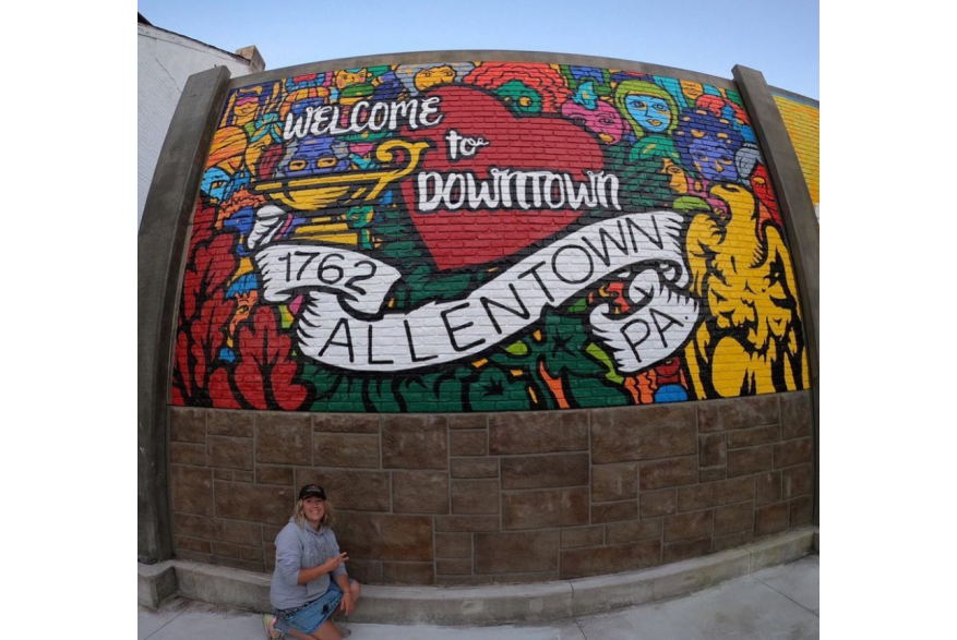 Allentown Mural - 'Welcome to Downtown Allentown (2020')