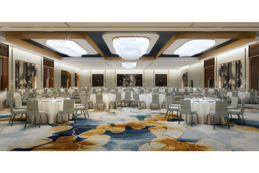 A rendering of the ballroom planned at Wind Creek® Bethlehem