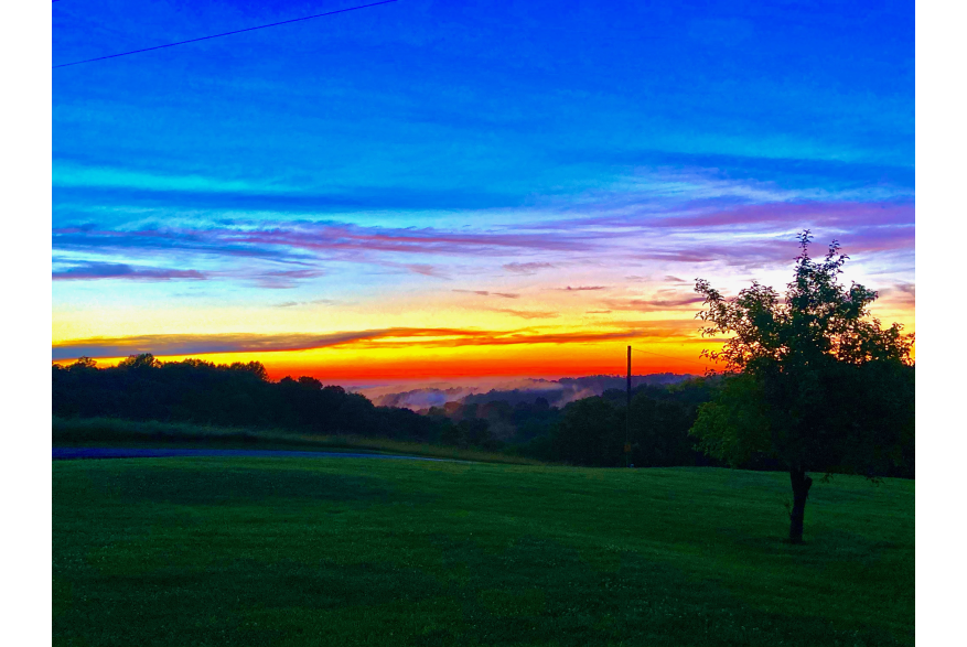 #CaptureTheKentuckyWildlands Photo Contest May/June 2021 - Natural World Category - Amazing Sunset Photo by Amy Price