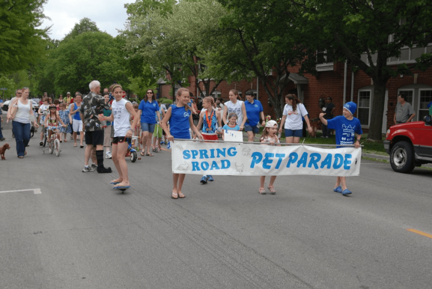 Spring Road Pet Parade