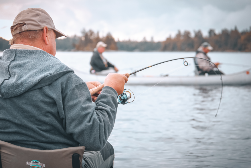 Fishing - One on the Hook