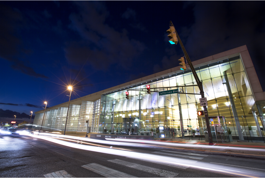 Grand Wayne Convention Center at Night