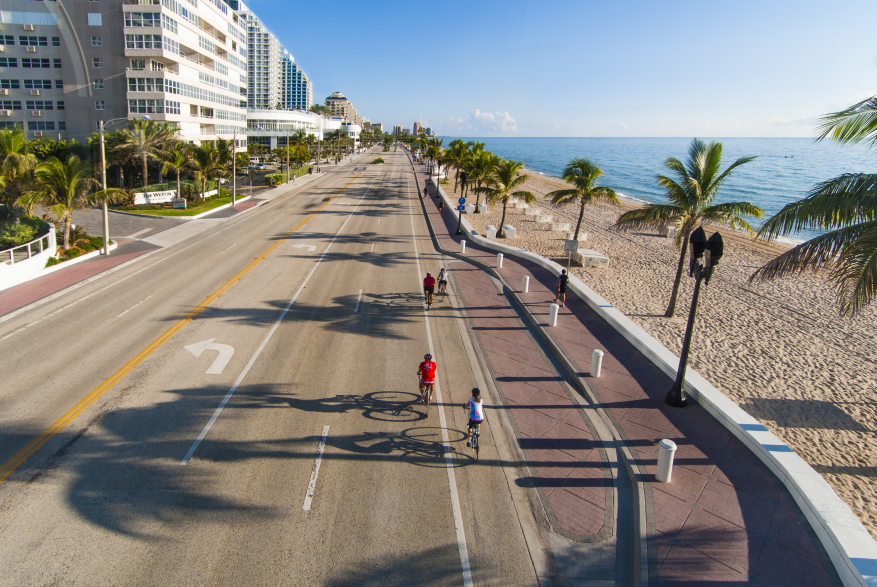 Fort Lauderdale beach promenade