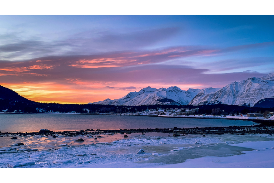 January sky’s, Picture point