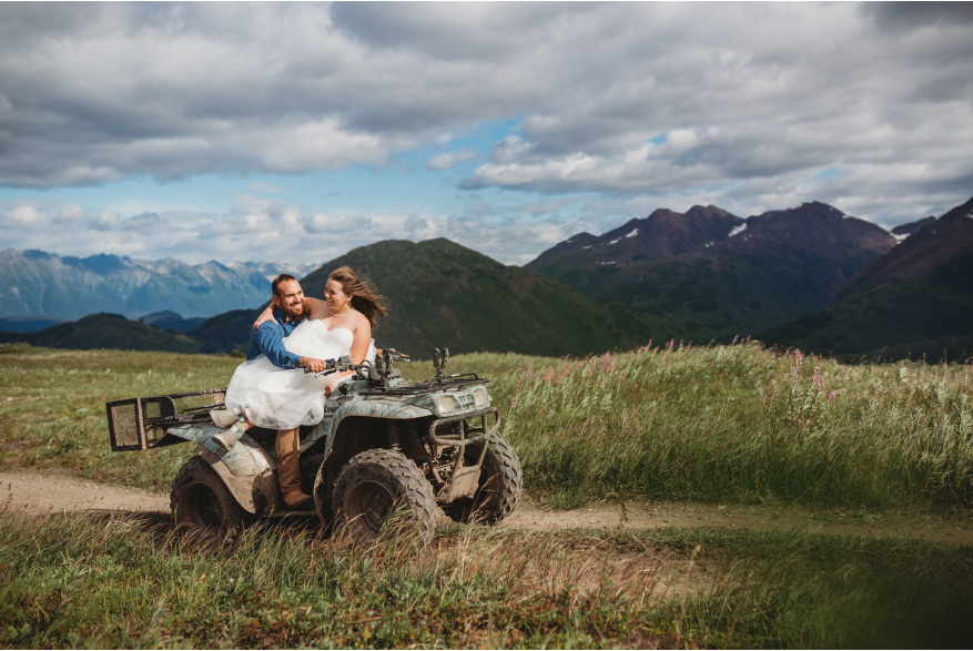 A wedding ride