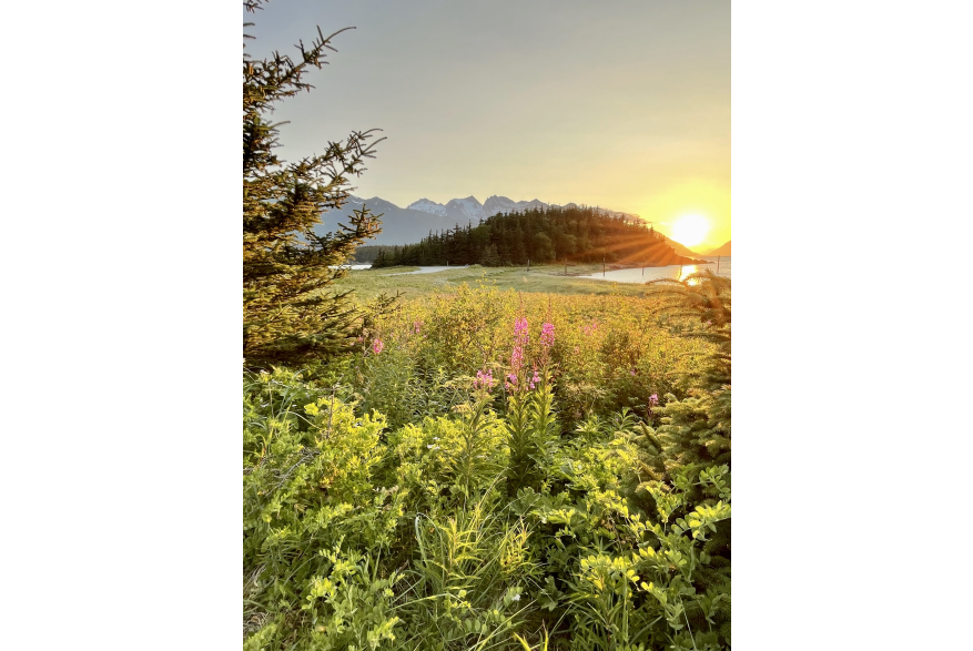 Sunset at Chilkat State Park