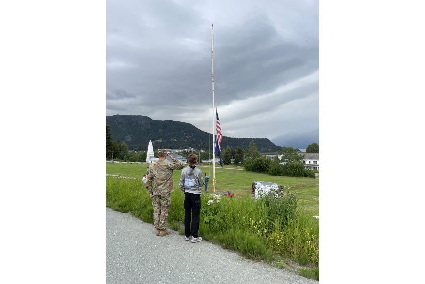 July 4th, a 7:00 AM salute