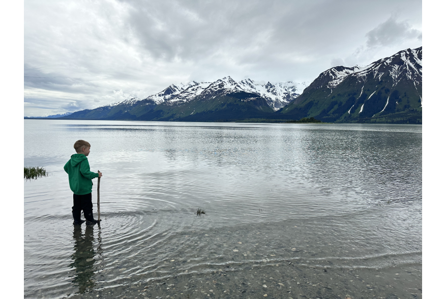 Exploring the Pyramid Island Beach