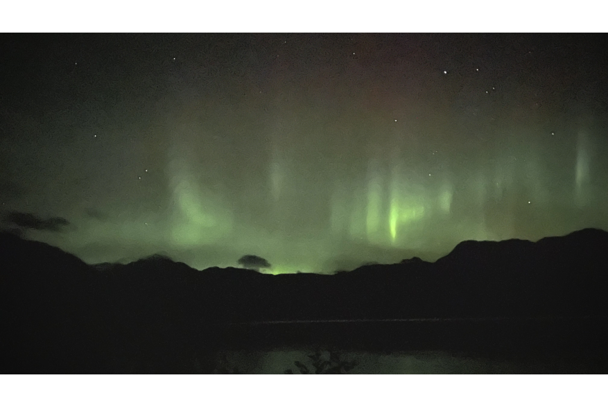 Northern Lights over Haines Alaska