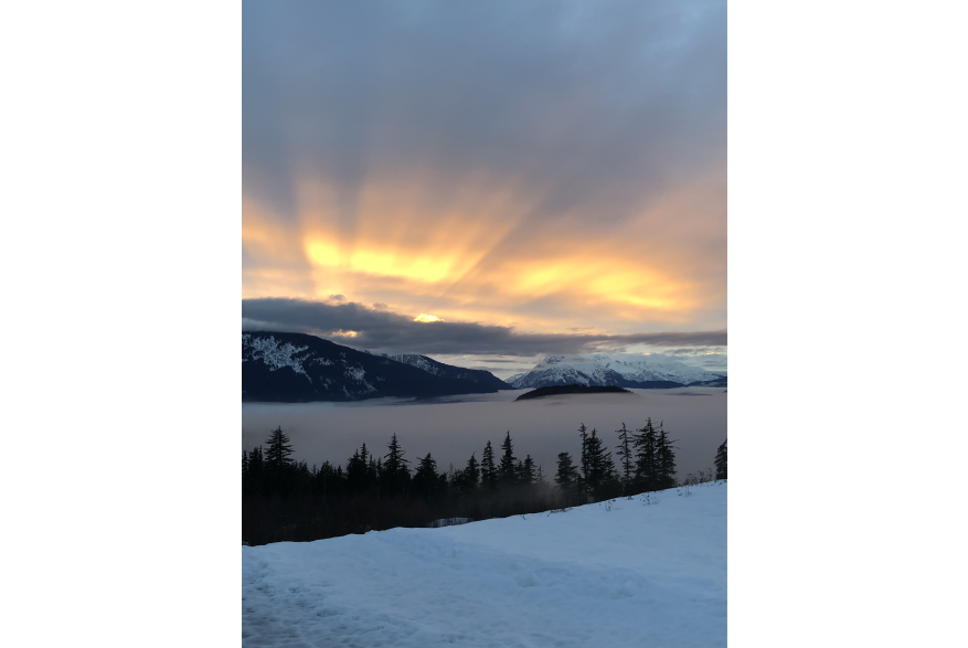 Haines in a blanket of fog