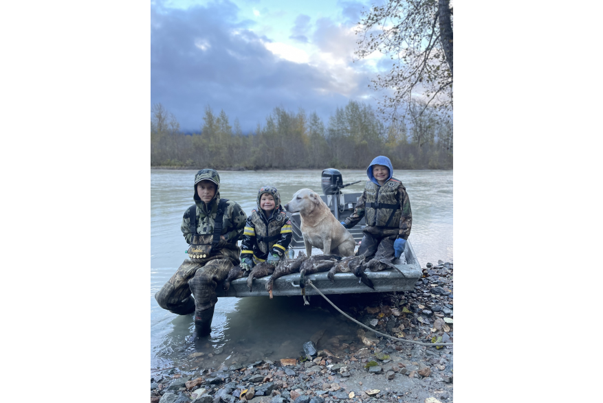 Duck season up river