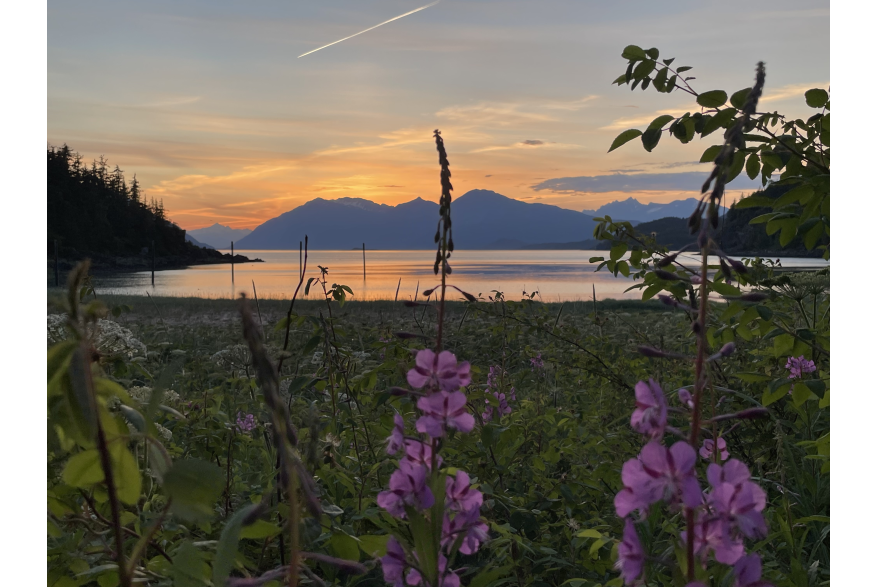 Sunset at Chilkat State Park