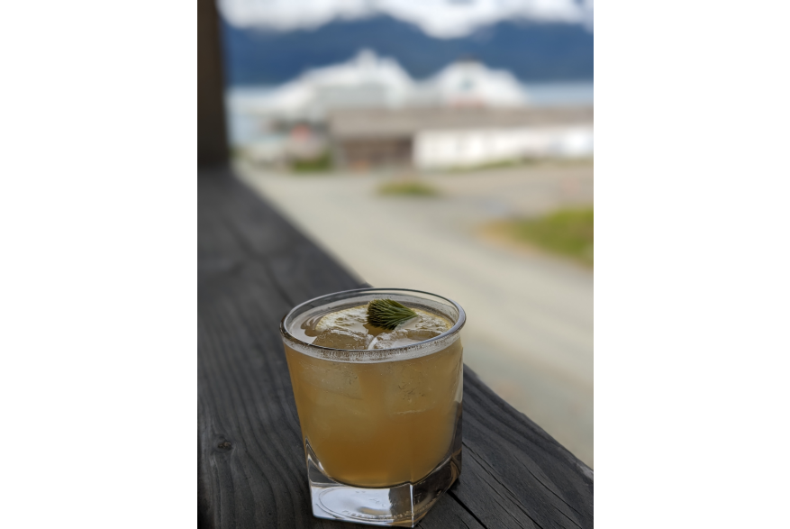 Cocktail at Port Chilkoot Distillery