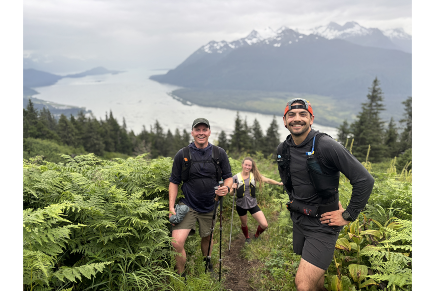 The Chilkat Valley from 7 mile saddle during the Takshanuk Ridge Run