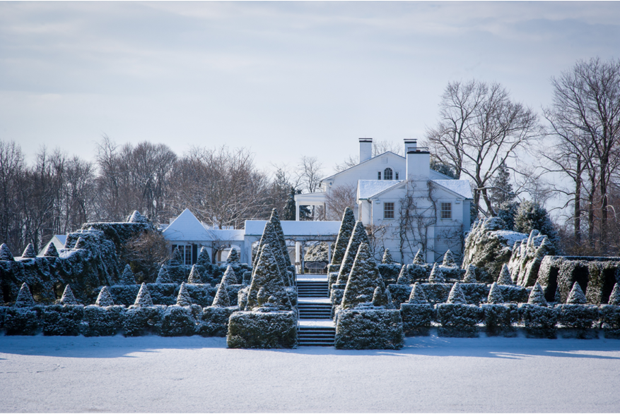 The Great Bowl - Ladew Gardens Winter