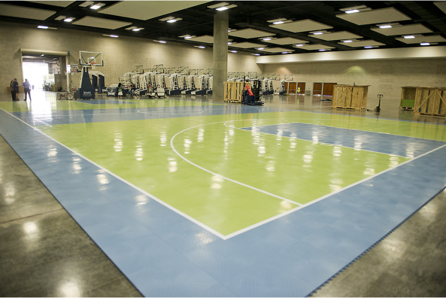 Hawaii Convention Center Basketball Court