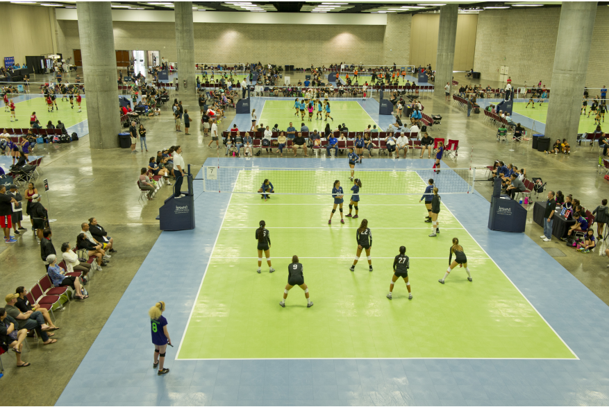 Volleyball Tournament at Hawaii Convention Center