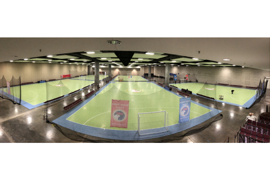 Futsal courts - Exhibit Hall 1