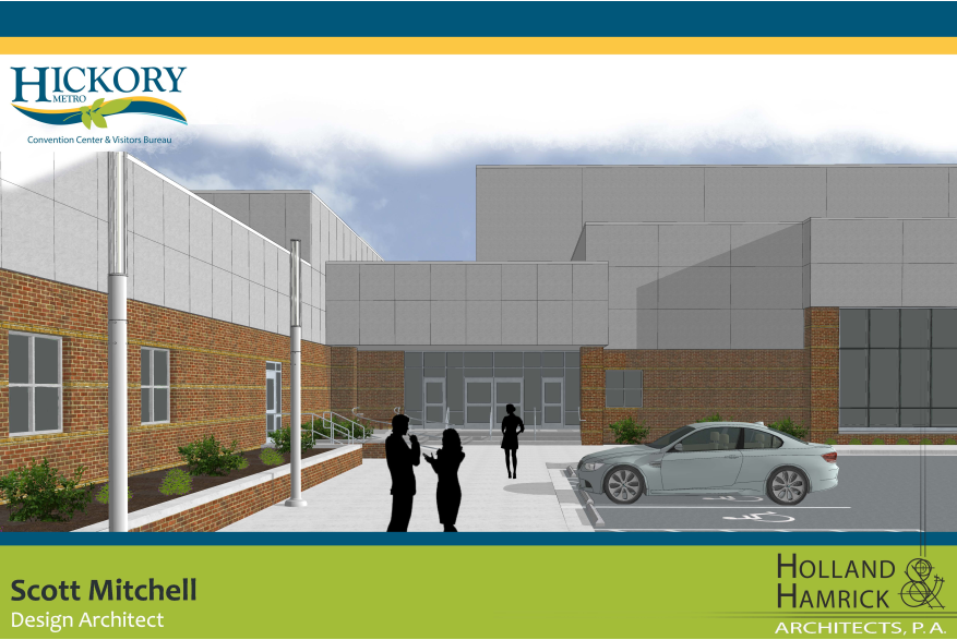 HMCC Expansion and Renovation Northwest Entry