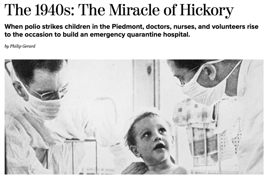 The Miracle of Hickory, Our State Magazine, June 2018