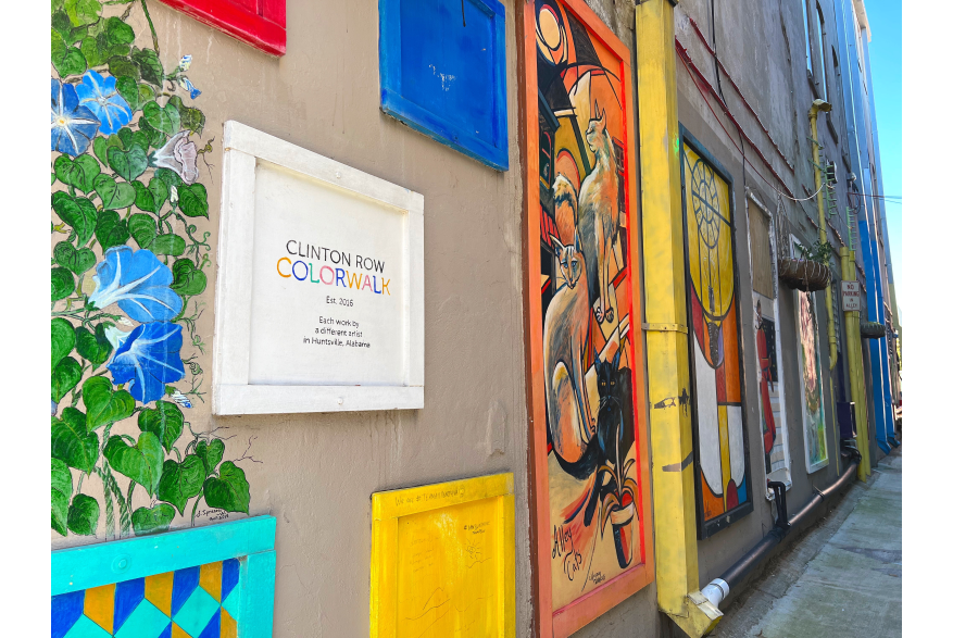 Public Art Walk Clinton Row Colorwalk