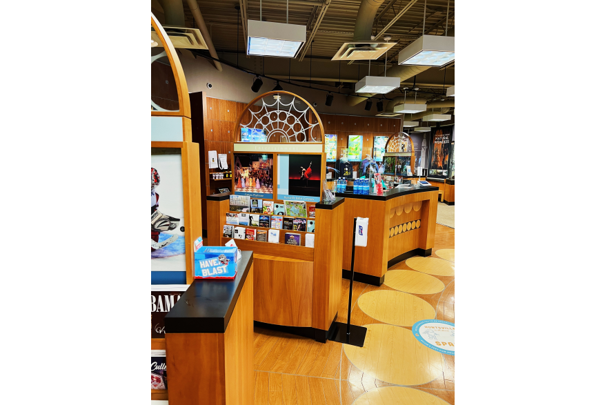 Visitor Center Interior Brochures