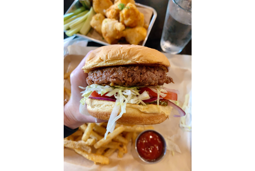Goodland Pourhouse Vegan Burger