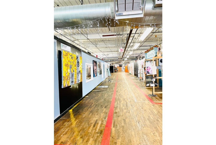 Lowe Mill Gallery Hallway