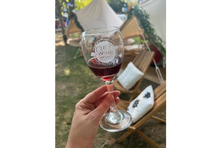 Crush Wine and Food Festival Glass