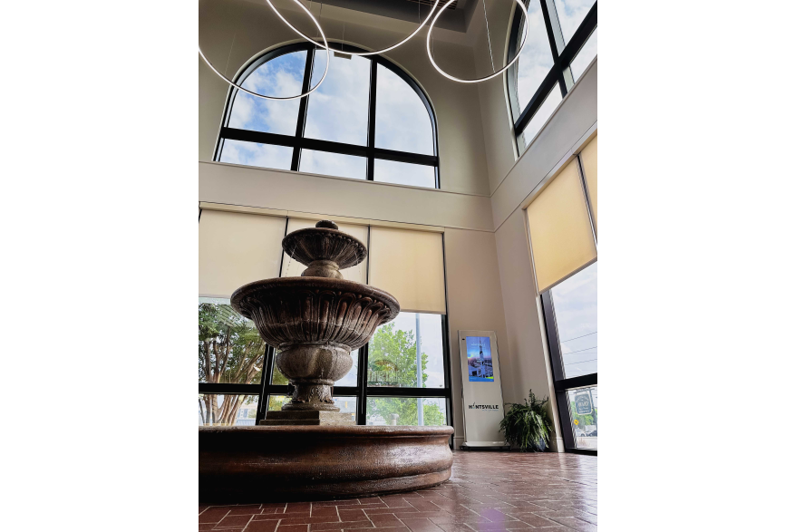 The Visitor Center Fountain