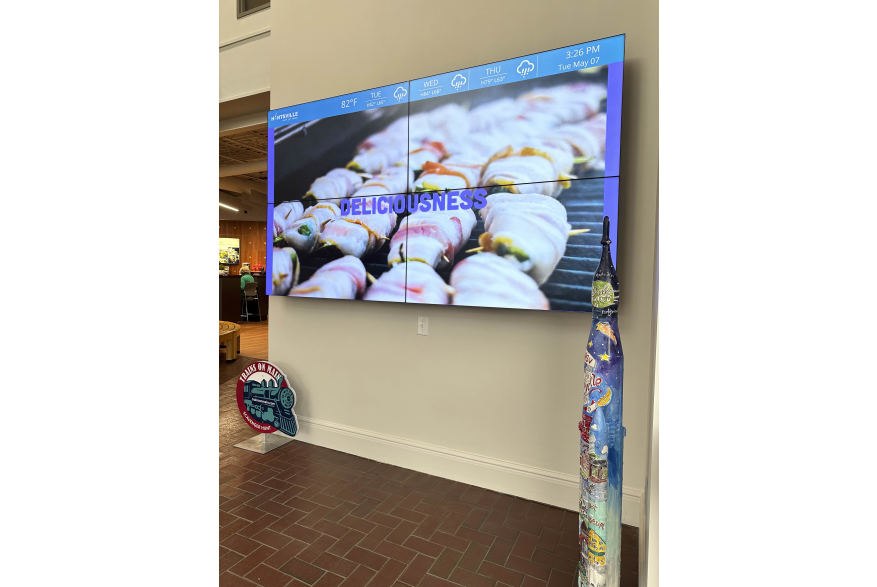 The Visitor Center Video Wall