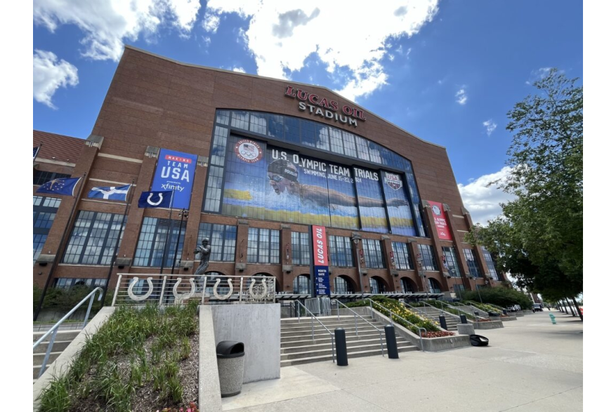 U.S. Olympic Swimming Trials - Lucas Oil Stadium Exterior