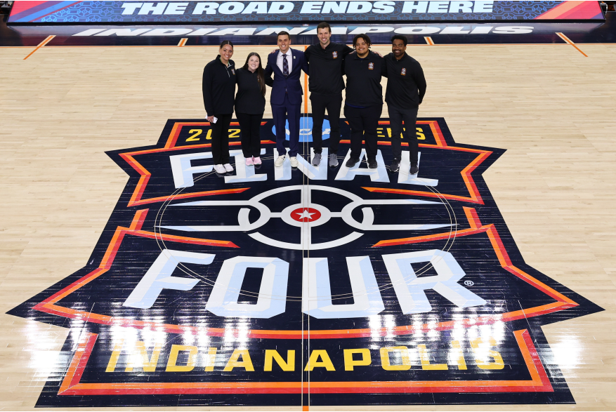 Indiana Sports Corp Staff at the NCAA Men's Final Four