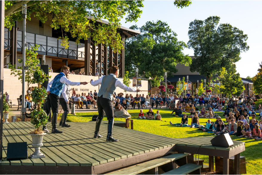Greenshow at the Utah Shakespeare Festival