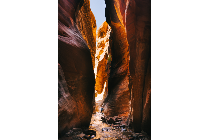 Hiking the Kanarra Falls Trail, Kanarraville, Utah