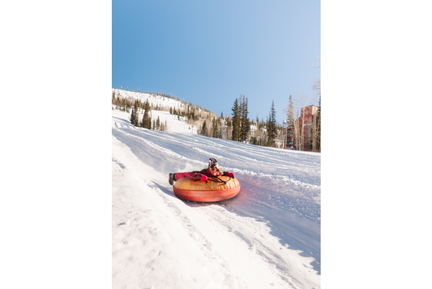 Winter Tubing at Brian Head Resort