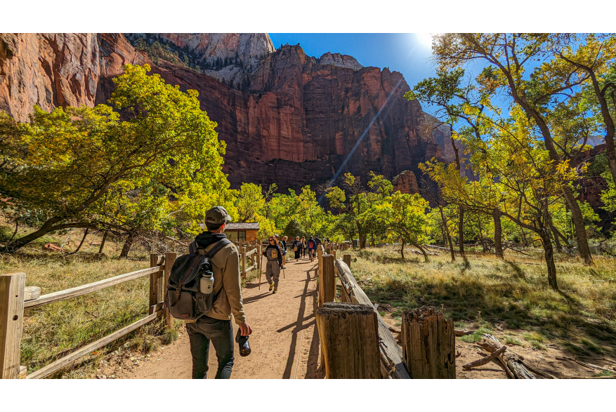 Zion National Park, Riverside Walk