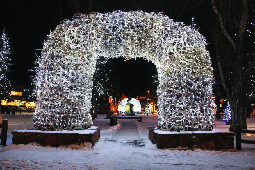 Antler Arches in Winter