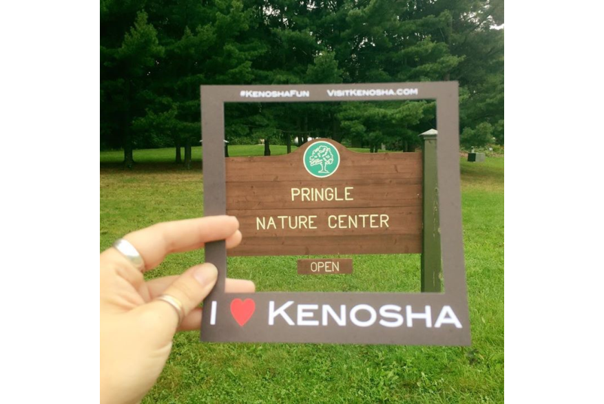 Pringle Nature Center sign