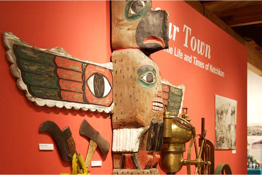 Exhibit at Tongass Historical Museum
