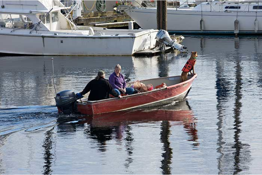 Ketchikan family headed to home on a nearby island