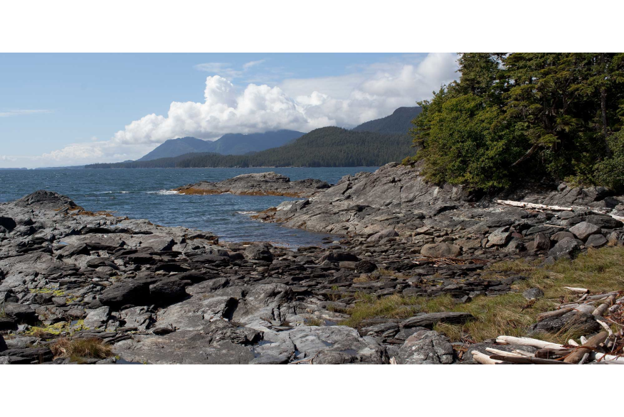 Rugged coastline near Ketchikan