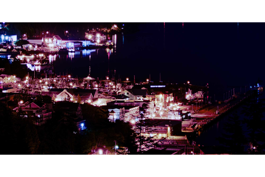 Ketchikan at night