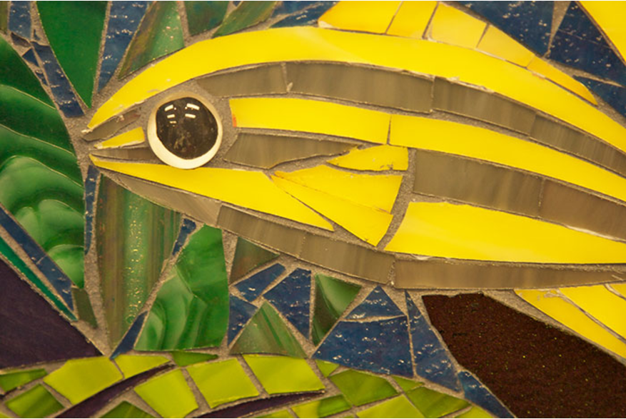 Stained glass fish