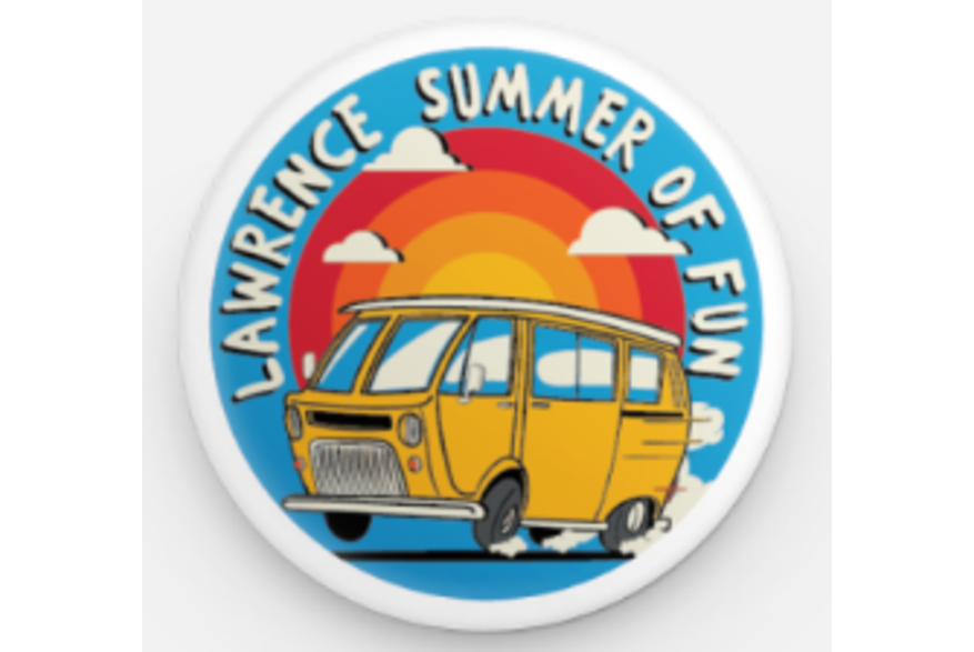 Lawrence Summer of Fun Button