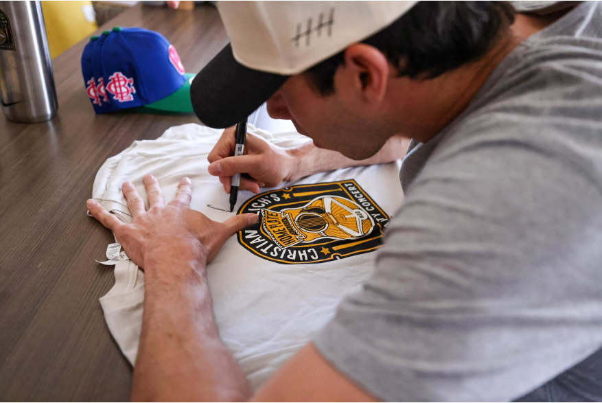 Christian Yelich Charity Event - Yelich Autograph