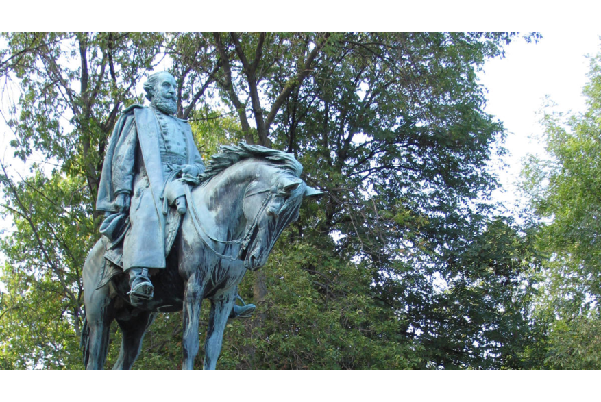 Lake Park - statue